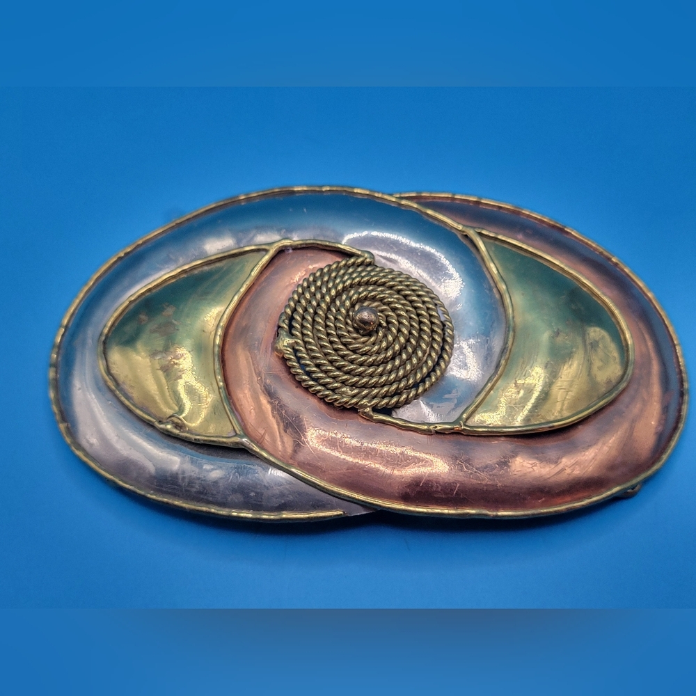 Mexican Tri Color Contemporary Buckle